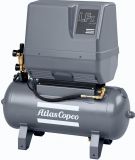 Поршневой компрессор Atlas Copco LFx 0,7 1PH на ресивере(90 л)